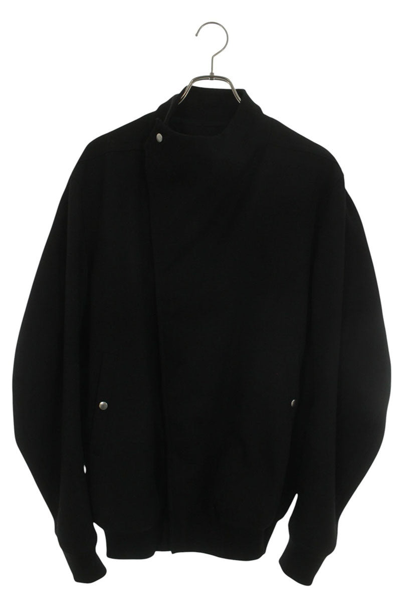 Rick Owens -WD High Neck Flight Jacket Black Size 44