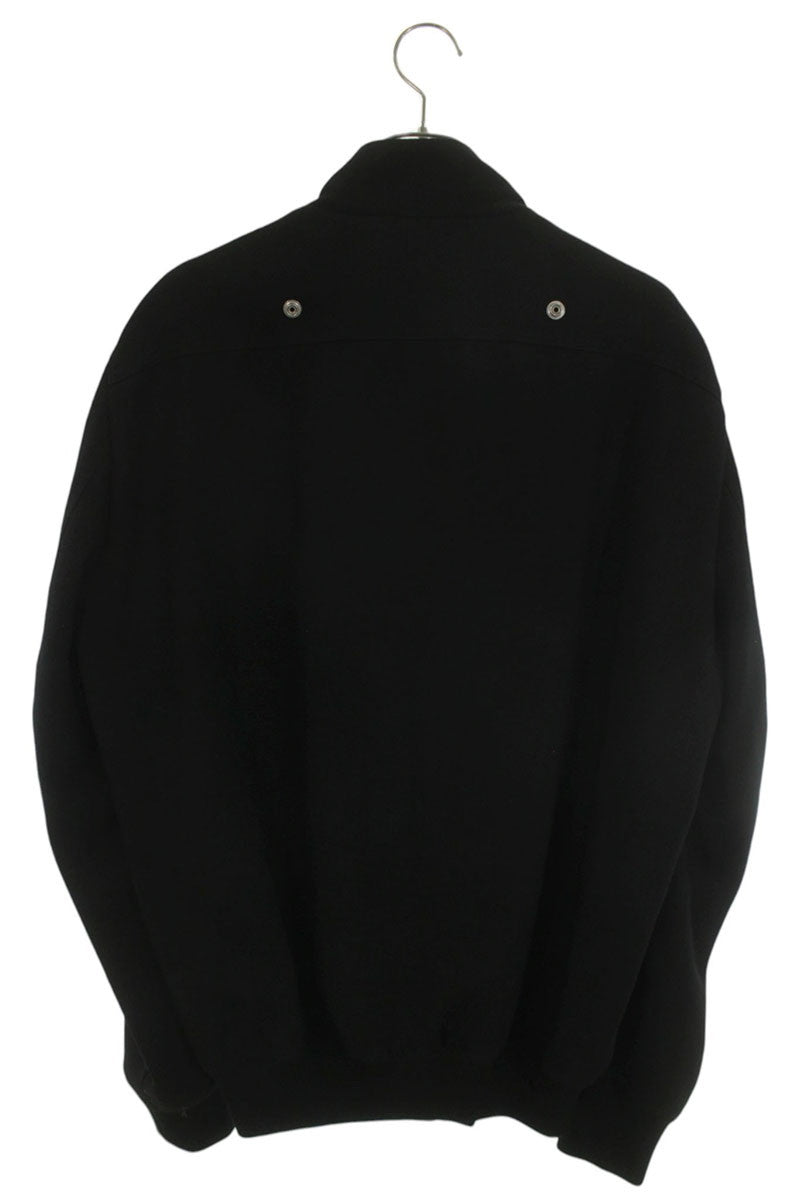 Rick Owens -WD High Neck Flight Jacket Black Size 44