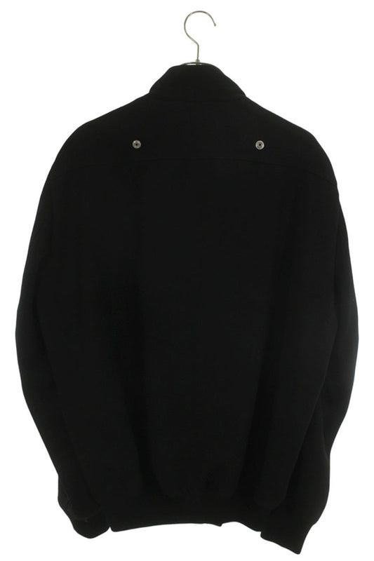 Rick Owens -WD High Neck Flight Jacket Black Size 44