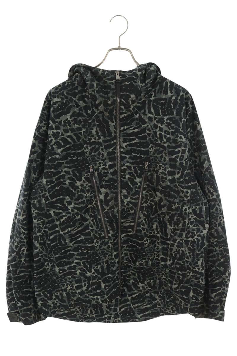 LOUISVUITTON Gray Camo Blouson Size 56