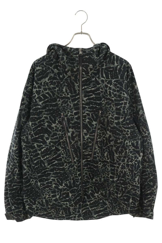 LOUISVUITTON Gray Camo Blouson Size 56