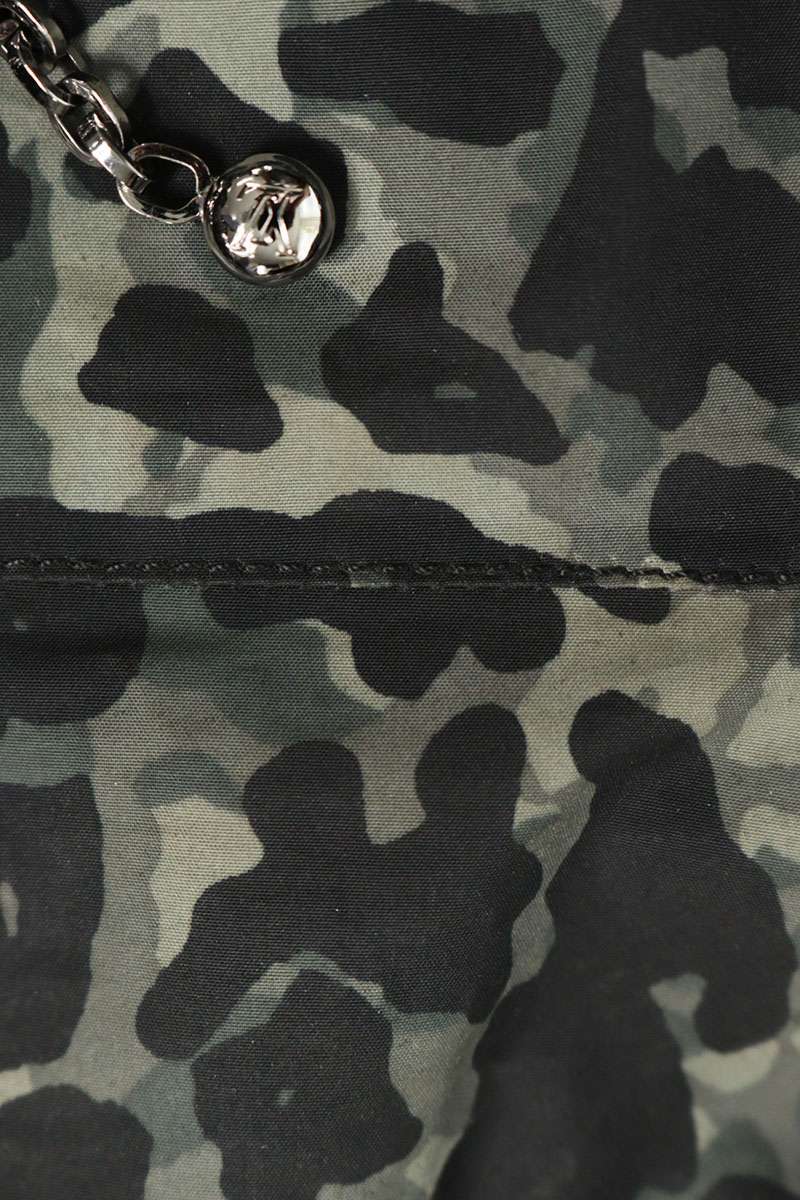 LOUISVUITTON Gray Camo Blouson Size 56