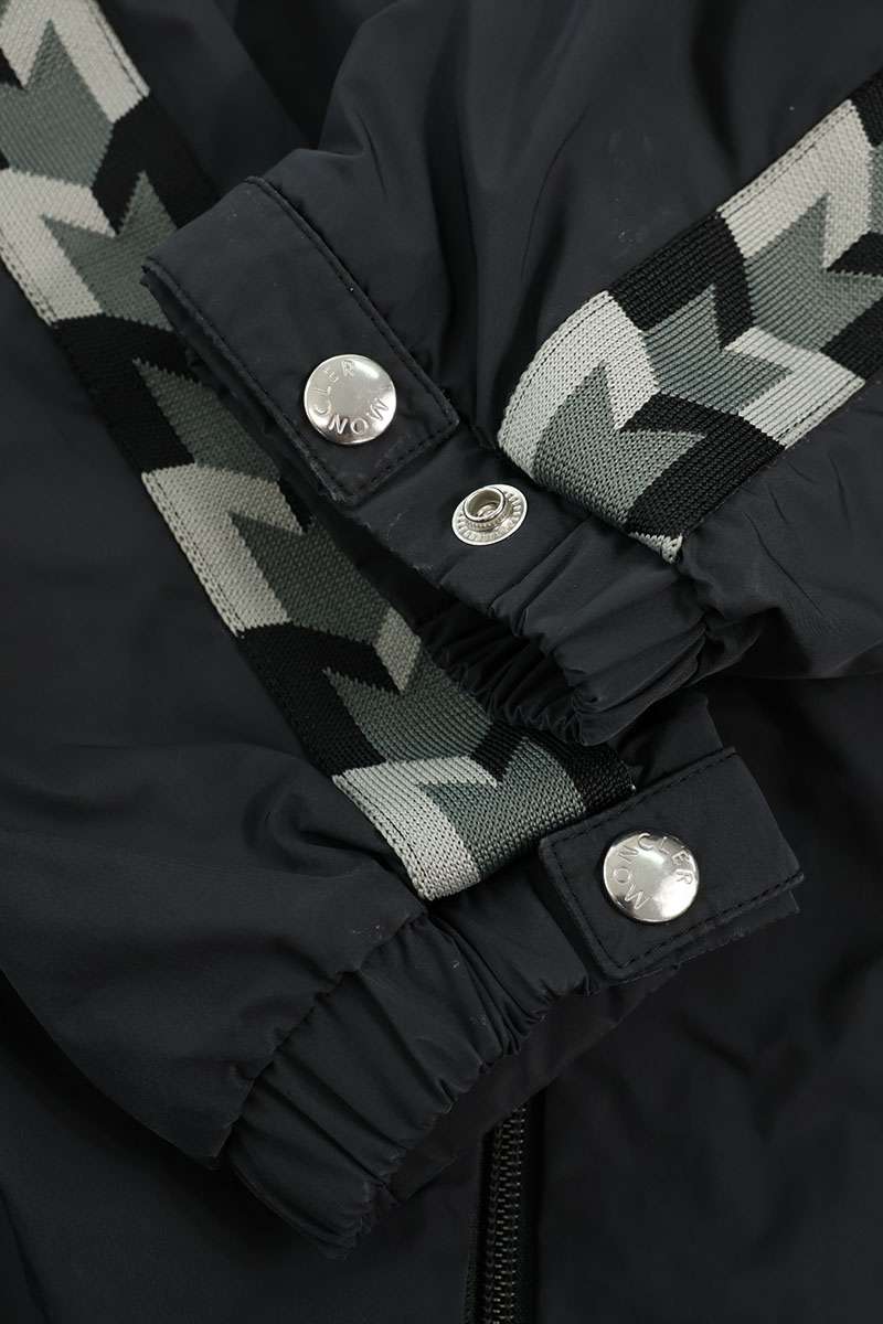MONCLER MOYSE GIUBBOTTO Logo Patch Sideline Nylon Size L