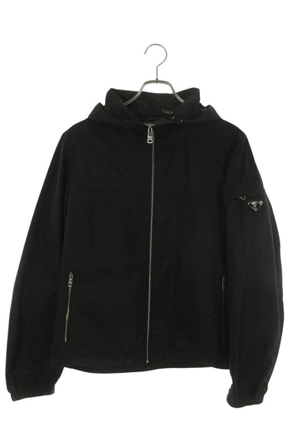 PRADA SPORT Triangle Logo Nylon Blouson Black Size M
