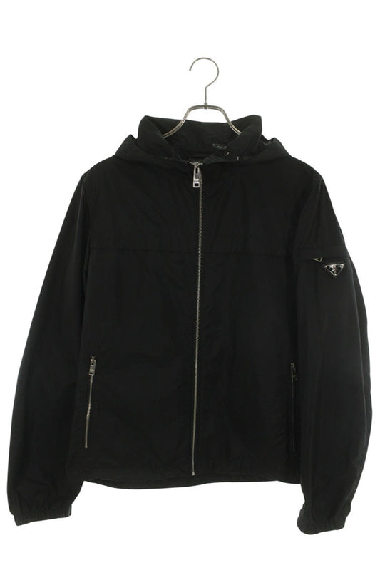 PRADA SPORT Triangle Logo Nylon Blouson Black Size M