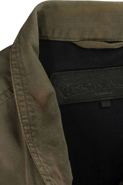 Chrome Hearts CHERRY BOMB Cross Ball Military Jacket Size M