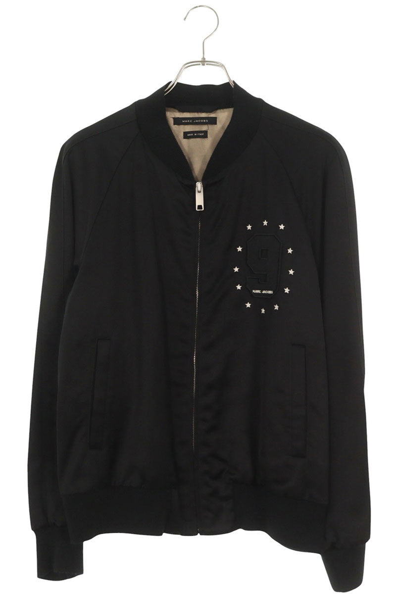 MARC JACOBS Patch Zip Blouson Black Size L
