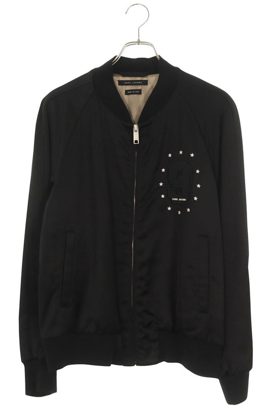 MARC JACOBS Patch Zip Blouson Black Size L