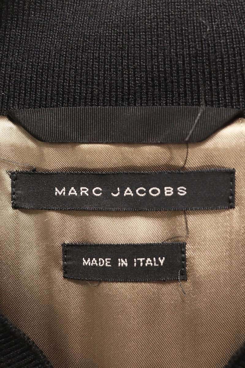 MARC JACOBS Patch Zip Blouson Black Size L