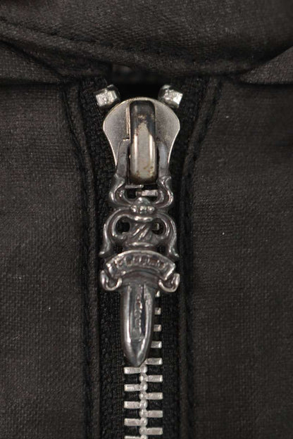 Chrome Hearts Dagger Cross Ball Double Jacket Black Size SM