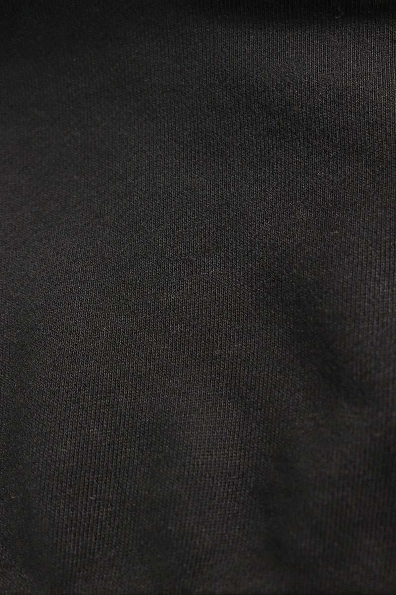 STONE ISLAND Logo Patch Zip-Up Sweatshirt Black Size L