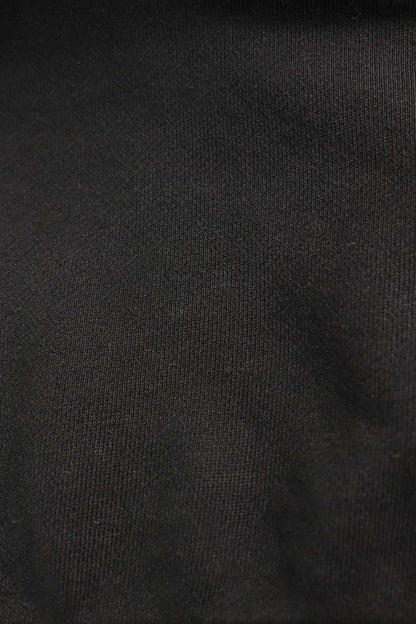 STONE ISLAND Logo Patch Zip-Up Sweatshirt Black Size L