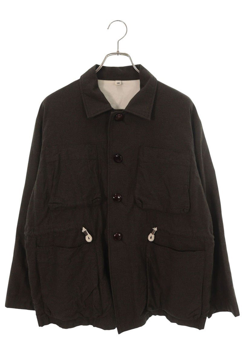 satou sotogi Cotton Fatigue Jacket Brown Size L