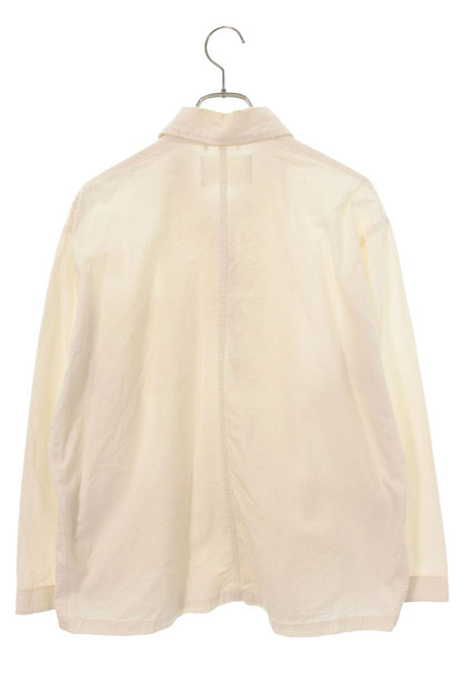 INNAT Cotton Pajama Shirt Blouson Off-White Size M