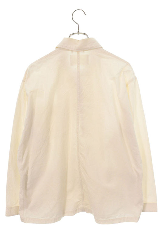INNAT Cotton Pajama Shirt Blouson Off-White Size M