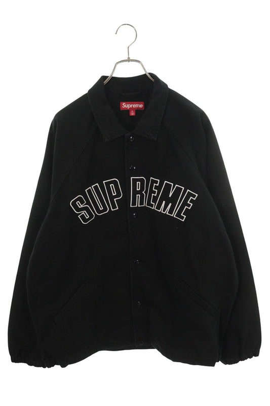 SUPREME Arc Denim Coaches Jacket Black Size XL