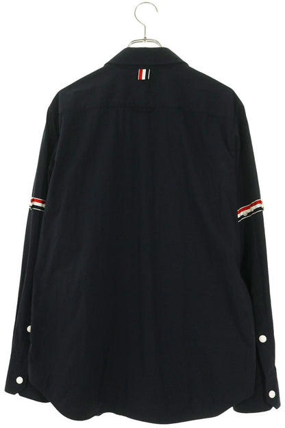 THOM BROWNE Nylon Armband Shirt Blouson Navy Size 1