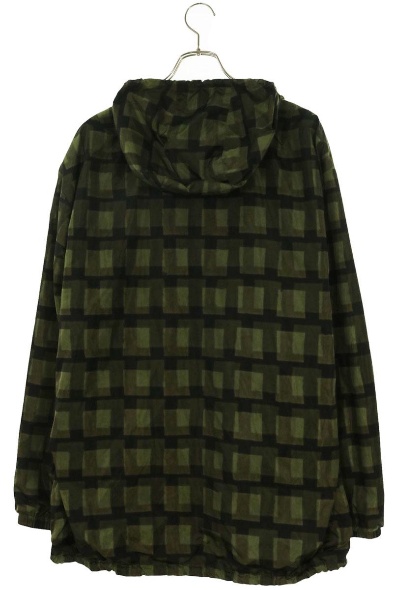 DRIES VAN NOTEN Hooded Reversible Nylon Jacket Multi Size L