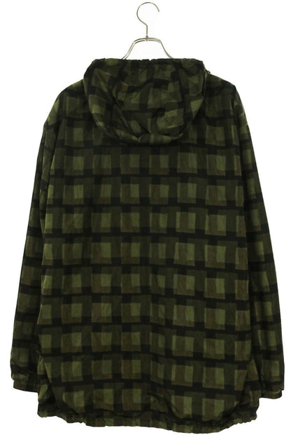 DRIES VAN NOTEN Hooded Reversible Nylon Jacket Multi Size L
