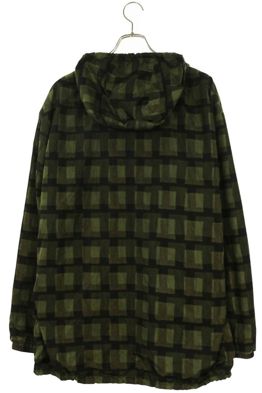 DRIES VAN NOTEN Hooded Reversible Nylon Jacket Multi Size L