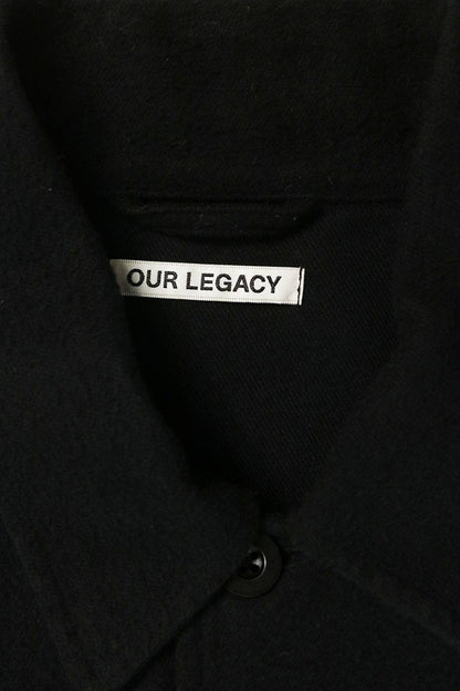 OUR LEGACY EVENING COACH JACKET Cotton Black Size 48