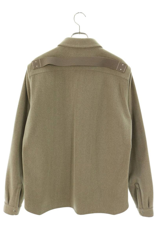 Rick Owens -WM Button Shirt Jacket Beige Size 52