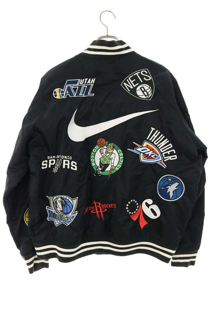 SUPREME NBA Team Nylon Varsity Jacket Multi Size L