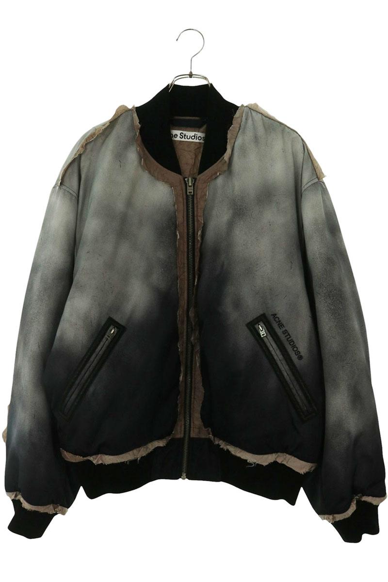 ACNE STUDIOS Cut-Off Design Bomber Jacket Size 42
