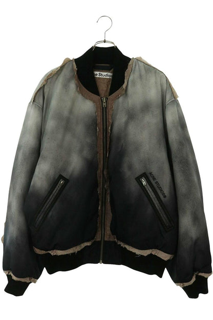 ACNE STUDIOS Cut-Off Design Bomber Jacket Size 42
