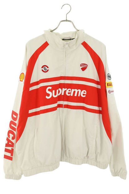 SUPREME 24SS Ducati Track Jacket White Size XL
