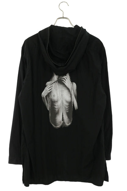 YOHJI YAMAMOTO POUR HOMME Suzume Uchida Hooded Jacket Size 3