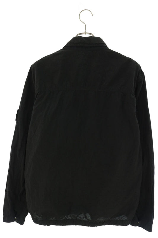 STONEISLAND Nylon Zip Up Blouson Black Size XL