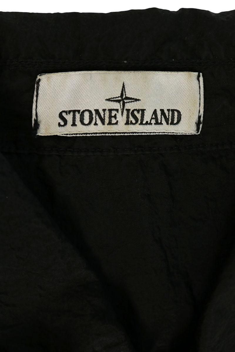 STONEISLAND Nylon Zip Up Blouson Black Size XL