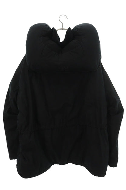 BALENCIAGA Neck Pillow Padded Travel Jacket Black Size 2