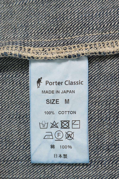Porter Classic Denim Coverall Jacket Indigo Size M