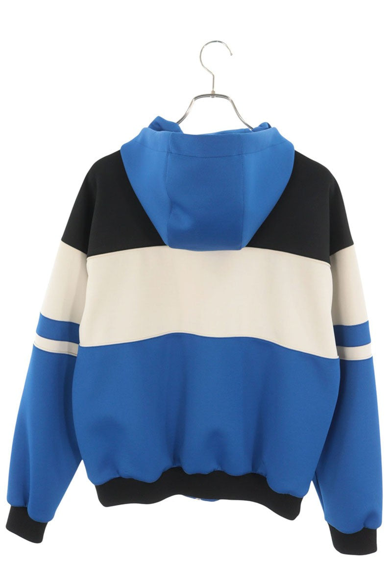 GUCCI Technical Zip Up Jacket Blue Size M