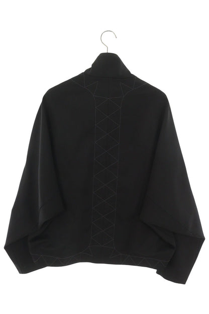 KIKO KOSTADINOV Virgin Wool Zip-Up Jacket Black Size 44