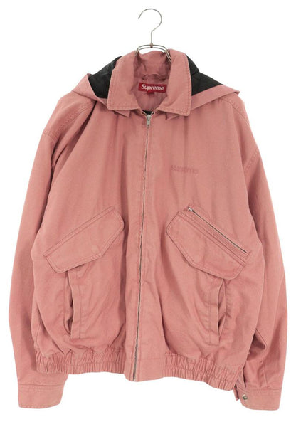 SUPREME 25AW Hooded Utility Jacket Pink Size M