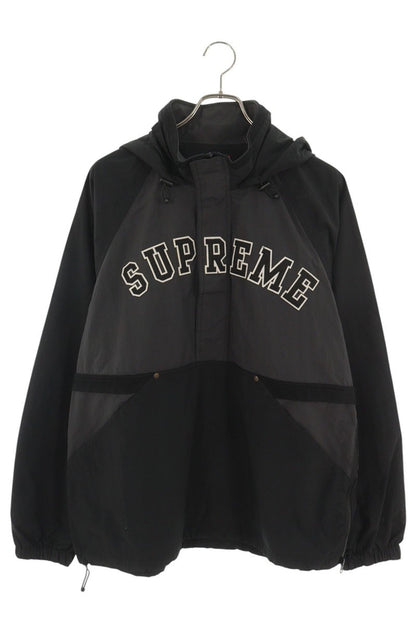 SUPREME Arch Logo Half-Zip Anorak Jacket Black Size M