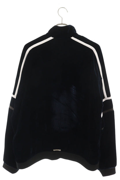 Chrome Hearts Velvet Tracksuit Jacket Navy Size XL