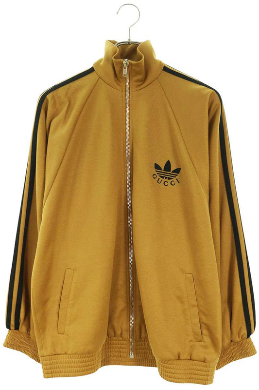 GUCCI x adidas Track Jersey Jacket Beige Size M