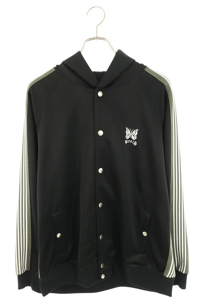 BREATH Needles Side Line Track Hooded Blouson Black Size L