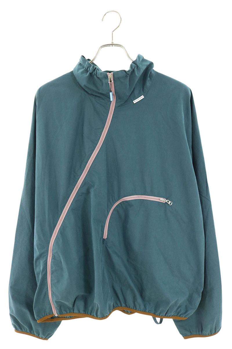 ACNE STUDIOS Asymmetric Blouson Green Size 48