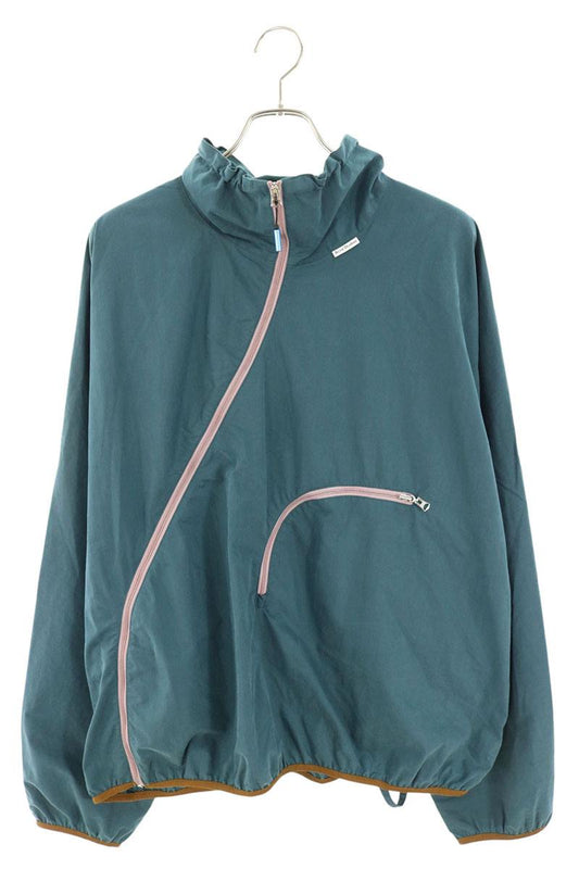 ACNE STUDIOS Asymmetric Blouson Green Size 48