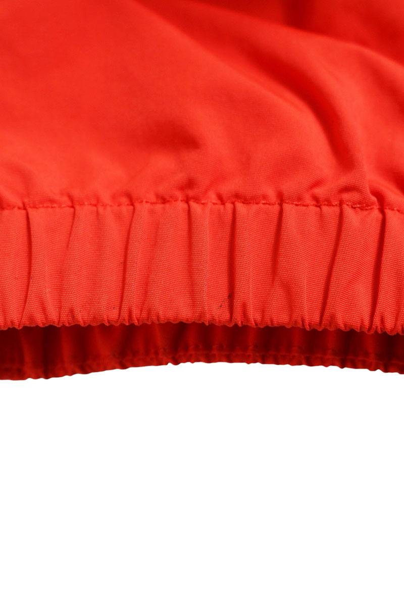 BALENCIAGA BB Logo Double Sleeve Blouson Red Size 46