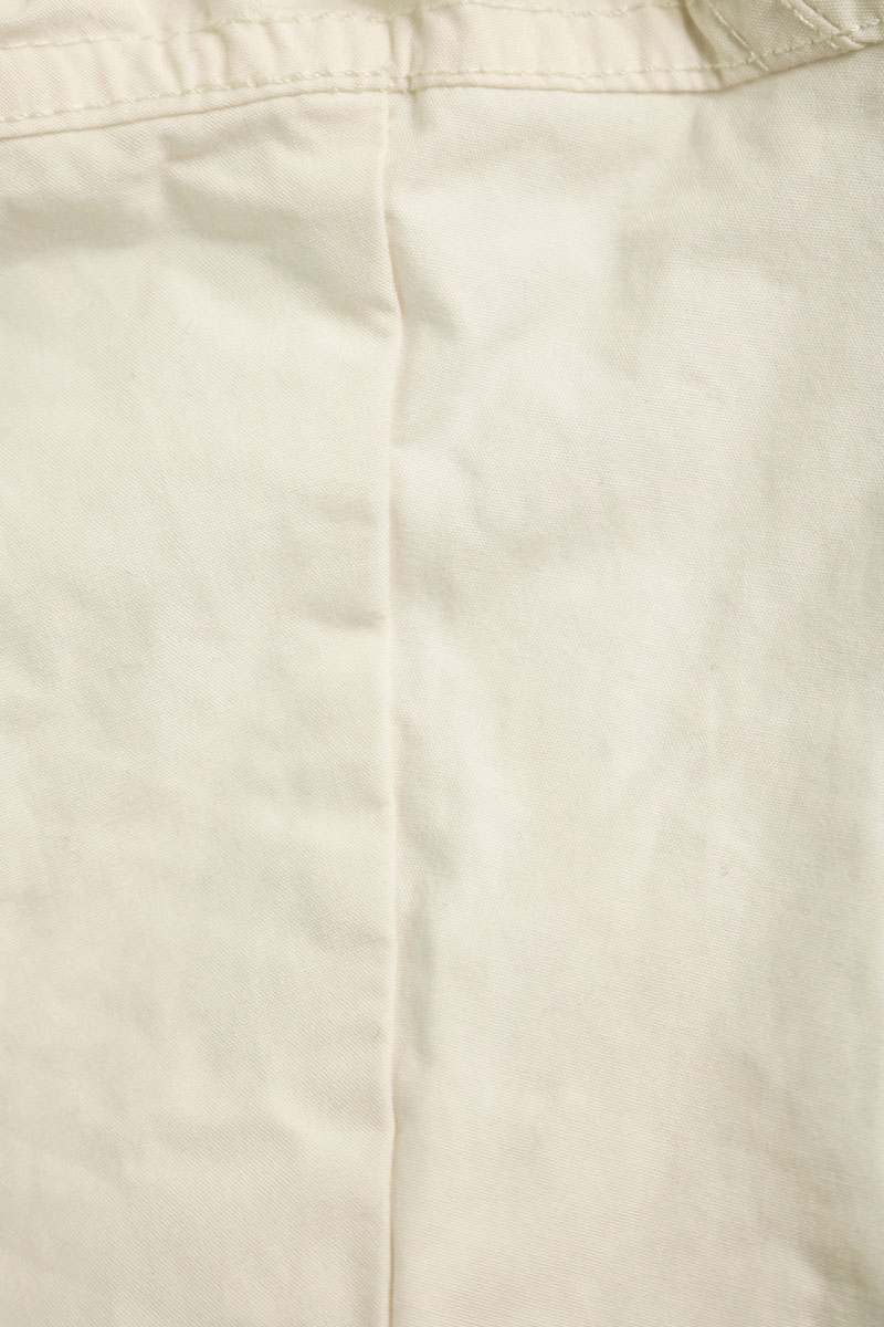 ACNE STUDIOS Distressed Back Logo Zip Blouson White Size 42