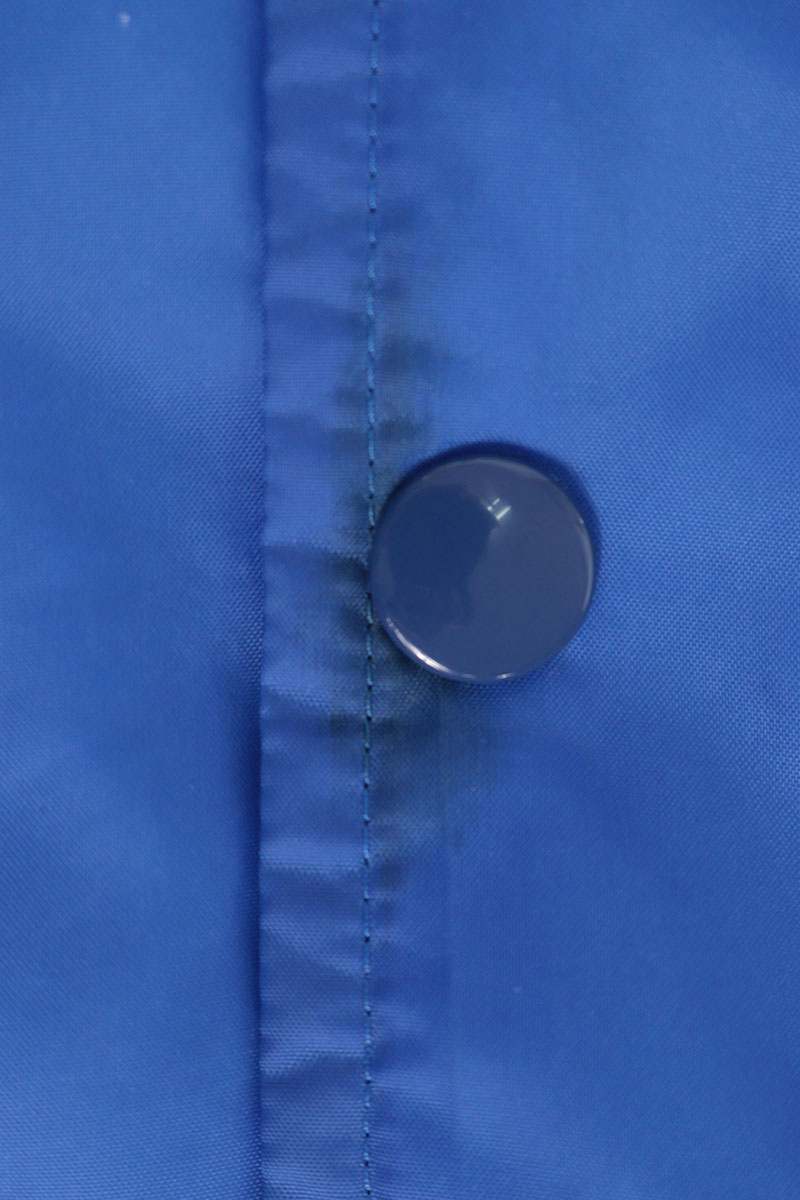 SAINT MICHAEL 22AW Hooded Nylon Coach Jacket Blue Size L