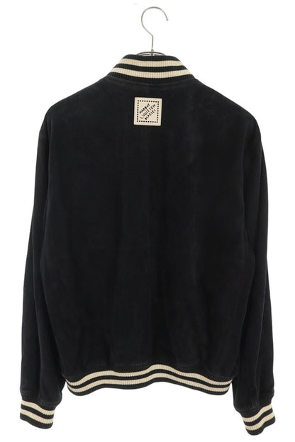 LOUISVUITTON 24AW Embellished Drumskin Jacket Black Size 46