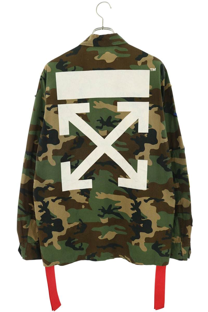OFF-WHITE 17AW Archive Field Jacket Green Size S