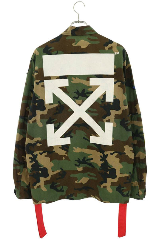 OFF-WHITE 17AW Archive Field Jacket Green Size S